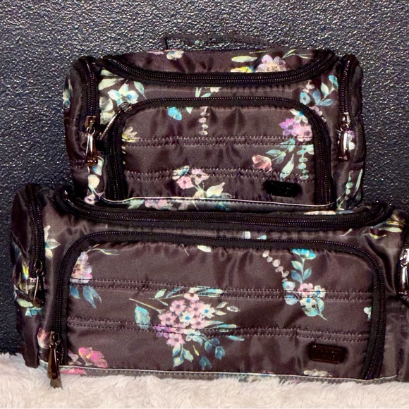 lug Handbags - Lug Bouquet Black Trolley and Mini Trolley bundle